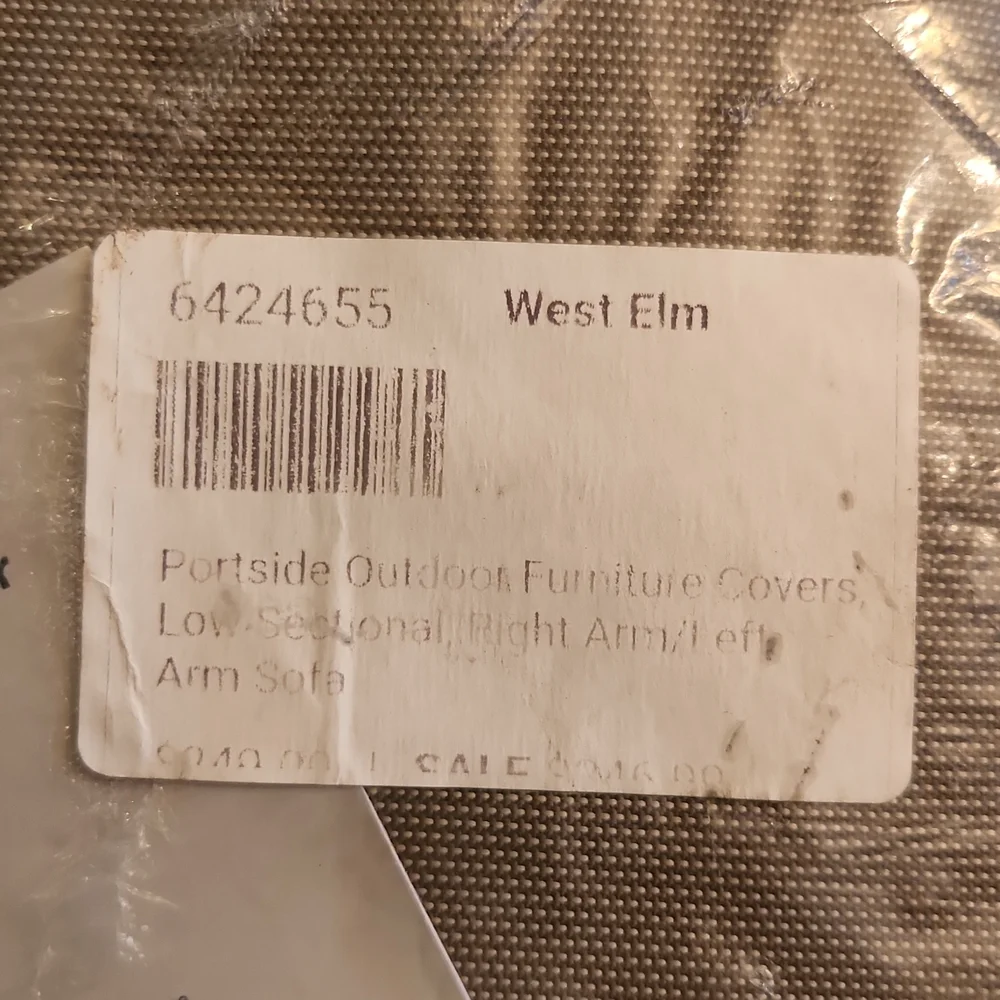 West Elm portiside low